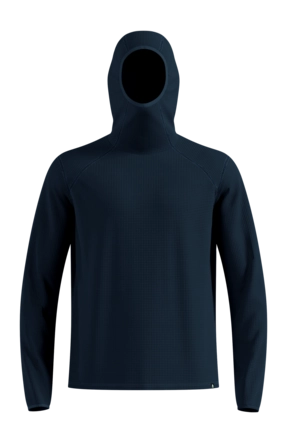 Hoodie Odlo Men Cubic Dark Sapphire Casual fit