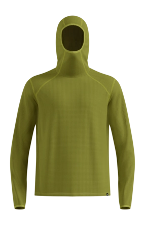 Hoodie Odlo Men Cubic Guacamole Casual fit