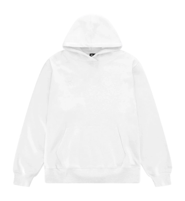 Hoodie Osaka Kids Basic White Relaxed Fit