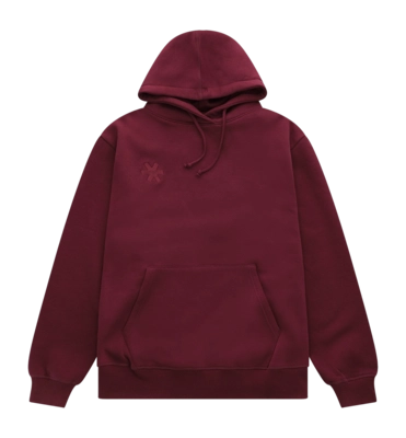 Hoodie Osaka Unisex Basic Bordeaux Relaxed fit