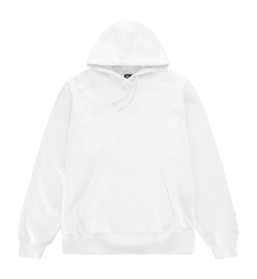 Hoodie Osaka Unisex Basic White Relaxed fit