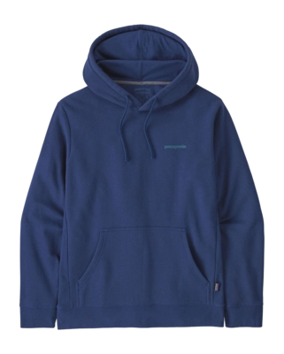 Hoodie Patagonia Men Boardshort Logo Uprisal Hoody Clement Blue