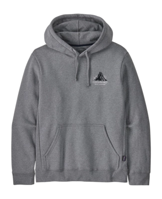 Hoodie Patagonia Unisex Chouinard Crest Uprisal Hoody Gravel Heather