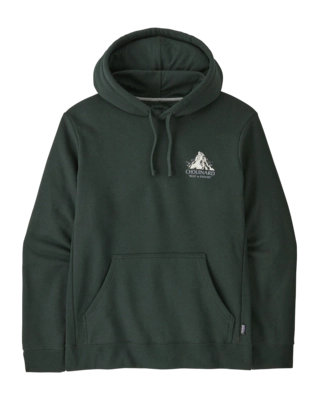 Hoodie Patagonia Unisex Chouinard Crest Uprisal Hoody Old Growth Green