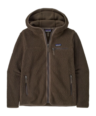 Hoodie Patagonia Women Retro Pile Hoody Otter Brown