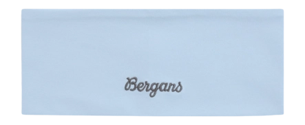 Hoofdband Bergans Kids Cotton Headband Cool Blue (Maat 52)