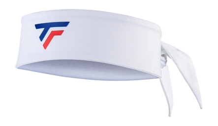 Hoofdband Tecnifibre Head-Tie White