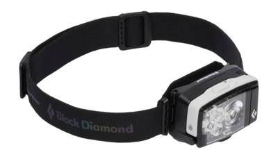 Hoofdlamp Black Diamond Dames en Heren Distance LT 1100 Black/Alloy 108 g