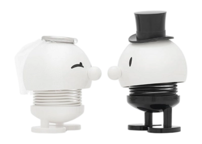 Hoptimist Bride & Groom White 8,5 cm