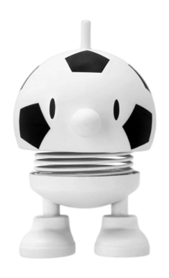 Hoptimist Football Bumble S White 7,7 cm