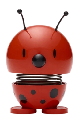Hoptimist Ladybird Red 7,2 cm
