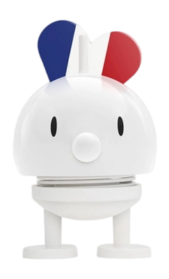 Hoptimist Love Bumble France S White 8,7 cm