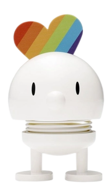 Hoptimist Rainbow S White 7,2 cm