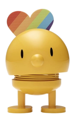 Hoptimist Rainbow S Yellow 7,6 cm