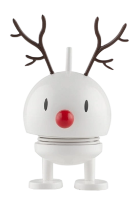 Hoptimist Reindeer Bumble S White 9,5 cm