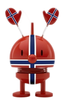 Hoptimist Roligan Norway S Red 7,2 cm