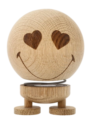 Hoptimist Smiley Love M Raw Oak 9,5 cm