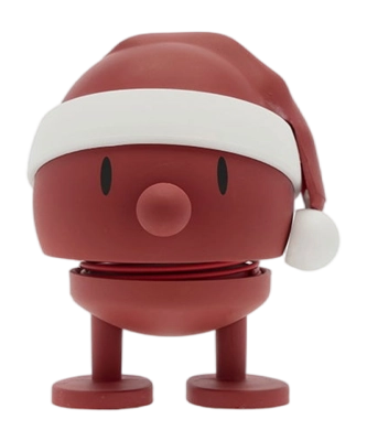 Hoptimist Soft Santa Bumble S Red 7,2 cm