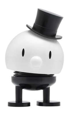Hoptimist Wedding Groom Black 7,2 cm