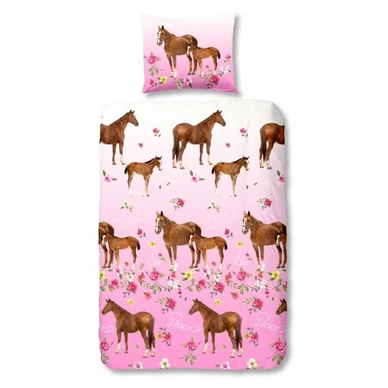 Parure de Lit Good Morning Chevaux Coton