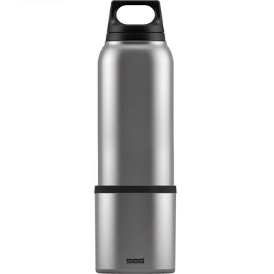 Thermo Bottle Sigg Hot And Cold Brushed Silver 1L