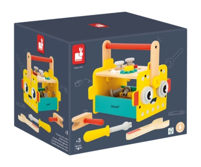 Houten Speelgoed Janod Brico'Kids Gereedschapskist Robot