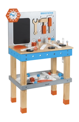 Houten Speelgoed Janod Brico'Kids Werkbank