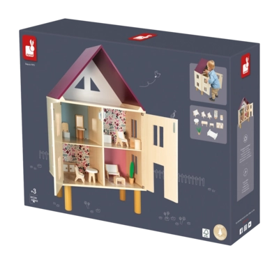 Houten Speelgoed Janod Poppenhuis Twist