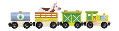 Houten Speelgoed Janod Story Boerderij Trein