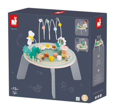Houten Speelgoed Janod Sweet Cocoon Activiteitentafel Tuin