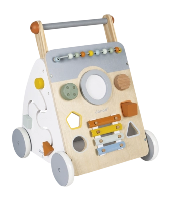 Houten Speelgoed Janod Sweet Cocoon Baby Loopwagen