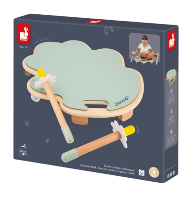 Houten Speelgoed Janod Sweet Cocoon Rijdend Blad