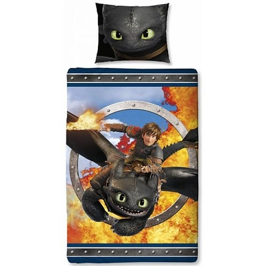 Dekbedovertrek How To Train Your Dragon Toothless Katoen
