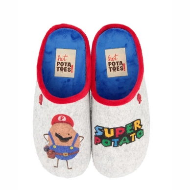 Pantoffel Hot Potatoes Kids Hertog Grey