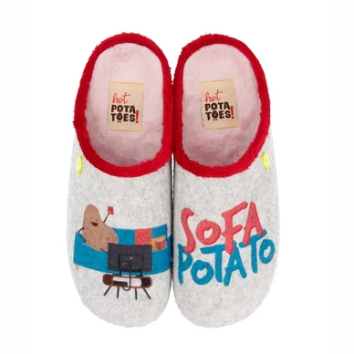 Pantoffel Hot Potatoes Women Ruthen Grey