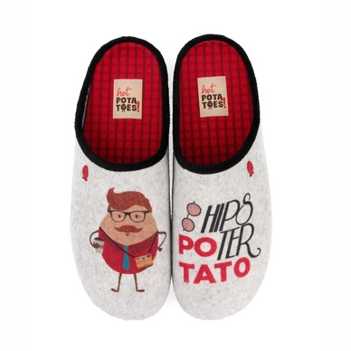 Pantoffel Hot Potatoes Men Zabok Grey