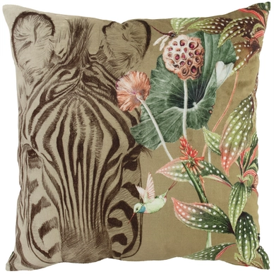 Sierkussen Hartman Zebra Sand (45 x 45 cm)