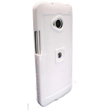 Telefoonhoesje Tetrax Xcase HTC One Wit