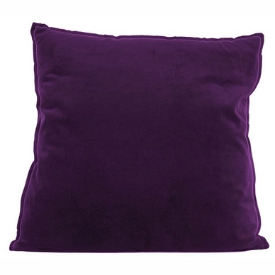 Cushion PT Living Luxurious XL Square Velvet Dark Purple