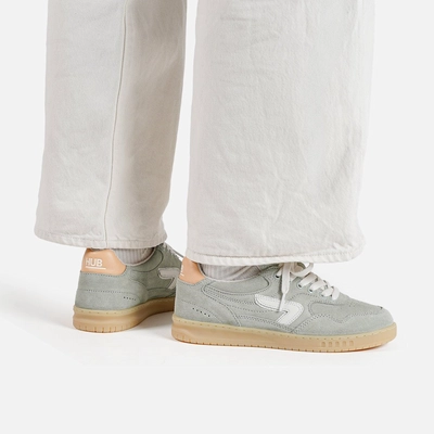 HUB Women Vancouver Cucumber Off White Caramel Cream | Sneakers.nl