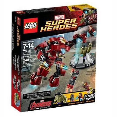 Hulkbuster verplettering Lego Super Heroes