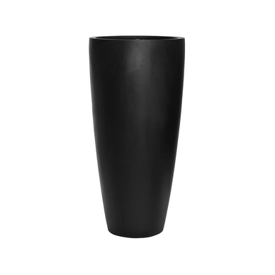 Bloempot Pottery Pots Natural Dax XL Black 47 x 100 cm