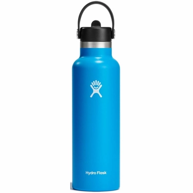 Bouteille Isotherme Hydro Flask Standard Flex Straw Cap Pacific 621 ml