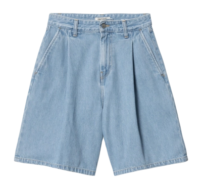 Shorts Carhartt WIP Damen Alta Blue Stone Bleached