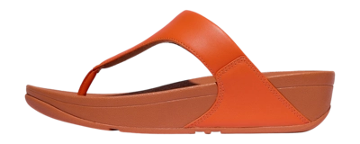 FitFlop Women Lulu Leather Toepost Satsuma