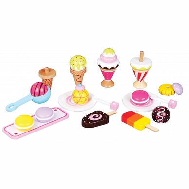 Set de Crème Glacée de Luxe Accessoires de Cuisine Enfant