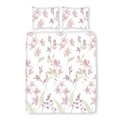 Dekbedovertrek Romanette Ilsa Roze Flanel