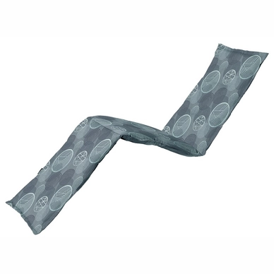 Coussin Chaise Longue Madison Circle Grey