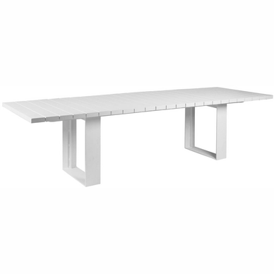 Tuintafel Borek Samos Alu Wit 305x100x75 cm