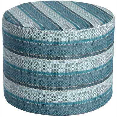 Poef Borek Desio AW Azzurro Ø 60 x 48 cm